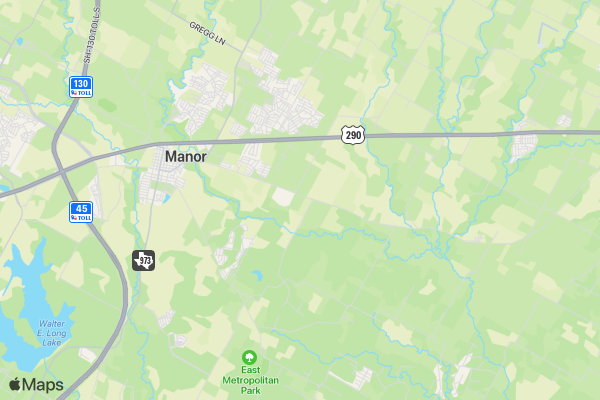 Austin Haunted Half Marathon location map image