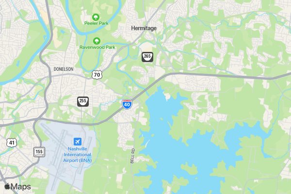 Back in the Day K location map image