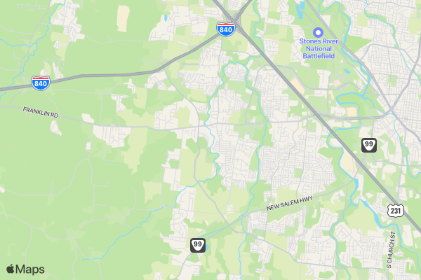 Back to School Dash 5K/10K location map image