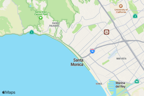 Bad Donkey Run 5K/10K/13.1 LA location map image
