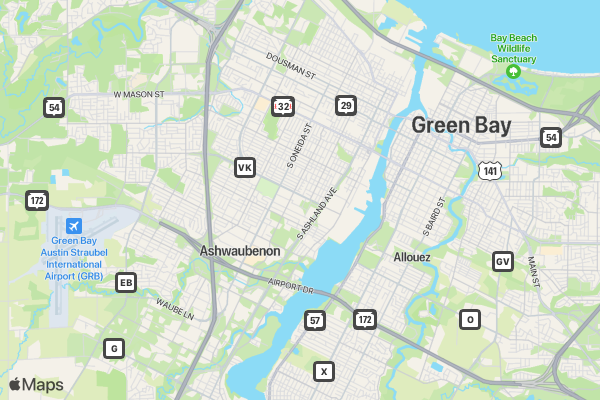 Badger State 10K & One Mile Walk location map image