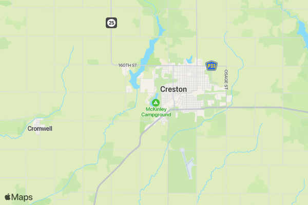 Balloon Days 5K Fun Run location map image