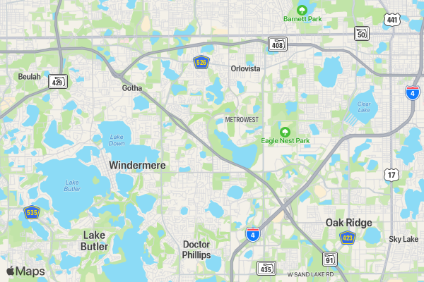 Barefoot 5K location map image