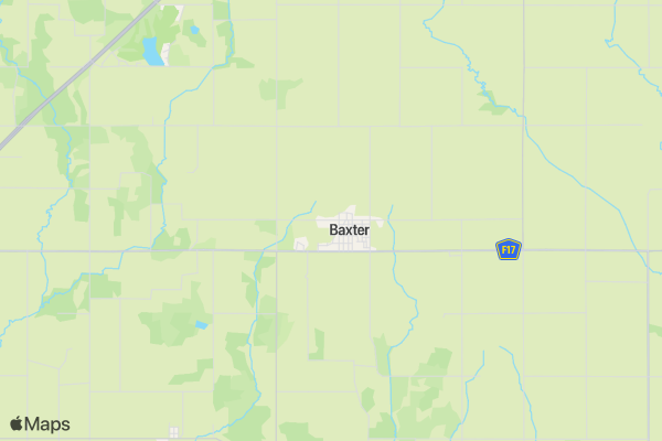 Baxter Fun Days Fun Run-Run Together 5k location map image