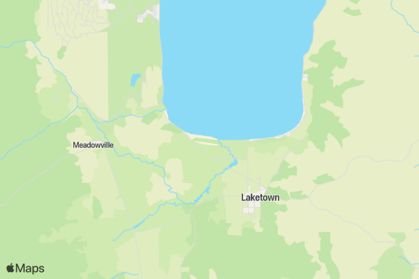 Bear Lake Brawl Triathlon - Half & Full location map image