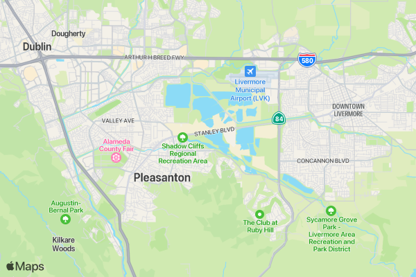 Beat the Heat 5k Fun Run location map image
