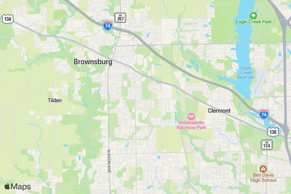 BEMS Winter 5K location map image