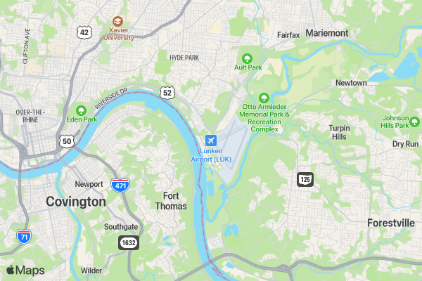 Benefit Walk for Water 5K location map image