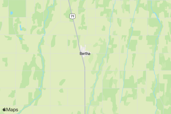 Bertha-Hewitt XC Bear Chase location map image