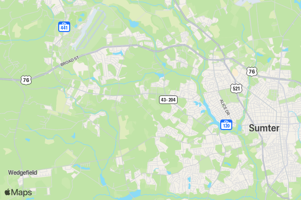 Beulah UME 1st Annual 5K  location map image