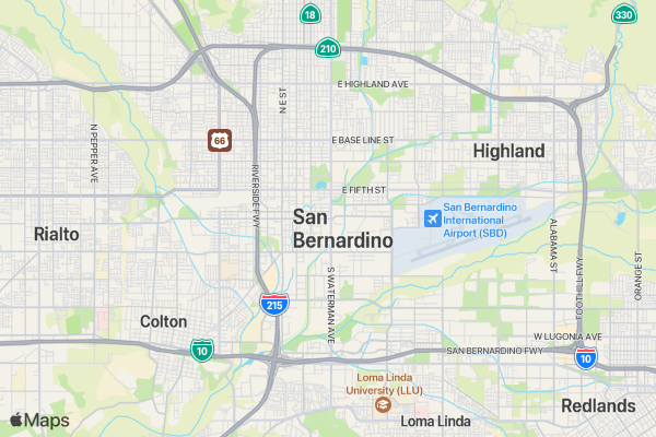 Beverly Hills Turkey Trot 5K location map image