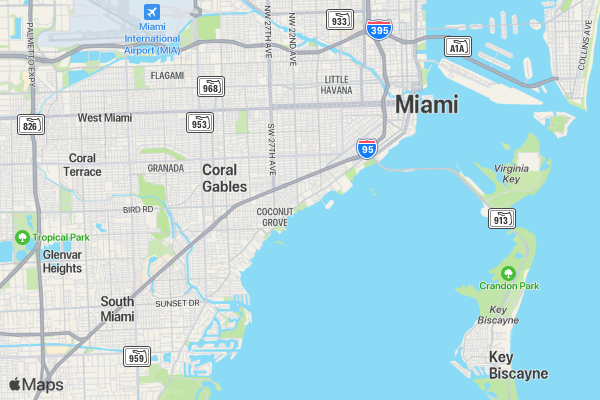 BHC 5K location map image