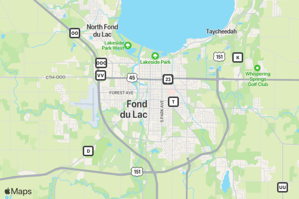 Big Splash & Dash 5K location map image