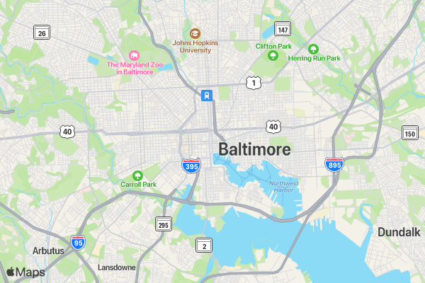 Bill Sweeney 5K Fundraiser location map image