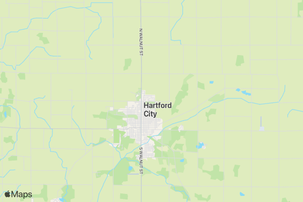 Blackford County 4-H Jr. Leader Jog location map image