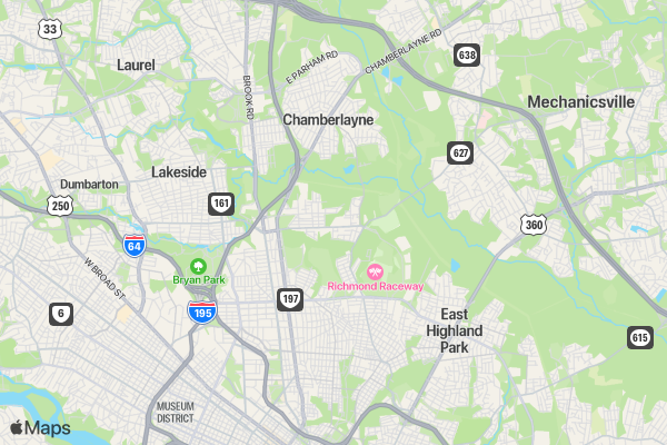 Blaize'N Trails-RVA location map image