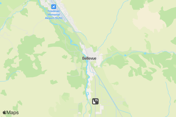 BLDC Fun Run/Walk location map image