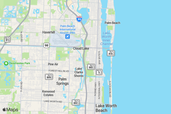 Blooming With Autism Sunglasses 5k location map image