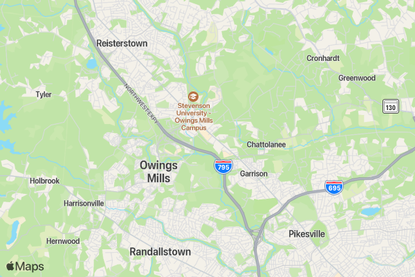 Bmore Brunch location map image