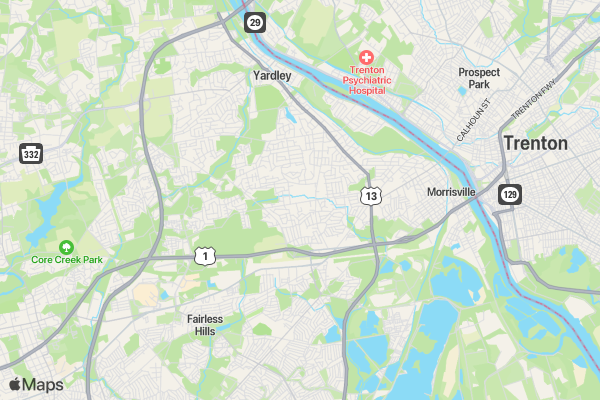 Boehm Bolts into Summer 5K location map image