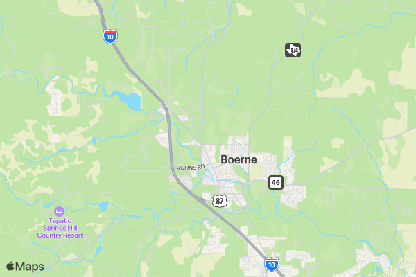 The Seventh Ever Boerne Brewery America Day Beer Mile location map image