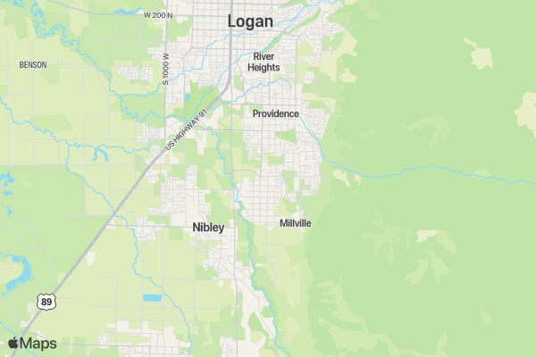 Bonneville Shoreline Trail Race location map image