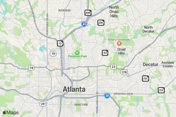 Books For Africa 5K location map image