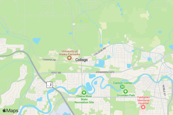 Borealis Fun Run 5k location map image