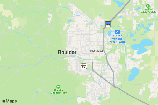 Boulderthon - Inaugural Downtown Boulder Marathon & Half Marathon location map image