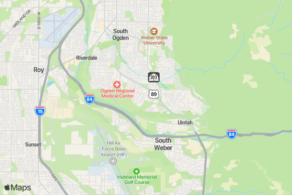 Break out Of The Winter Blues Family Fun Run5k location map image