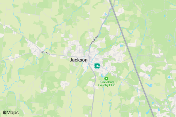 Breaking Bonds Ministries 5K Run/Walk location map image