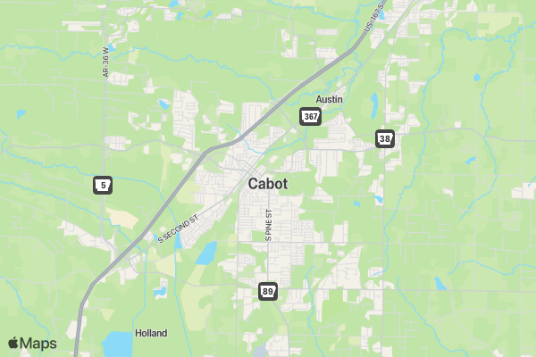 Breathe & Believe 5K location map image