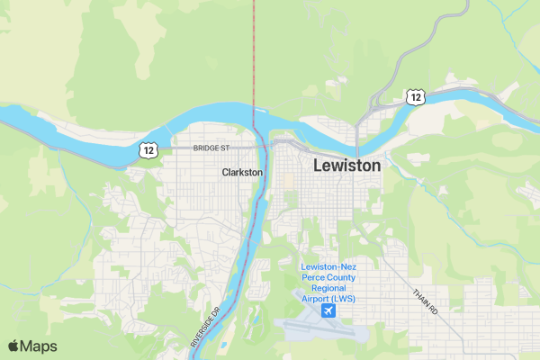 Bridges Single, Double and Team Loop Run location map image