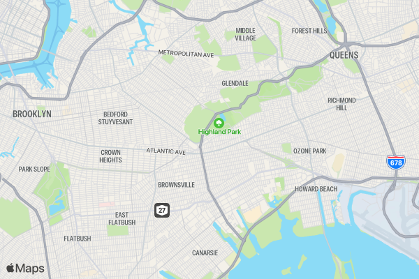 Brooklyn Fall Duathlon & Runs location map image