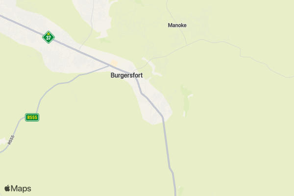 Burgersfort Marathon location map image