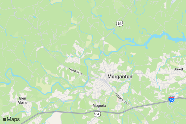 Burkes in Need 5K location map image