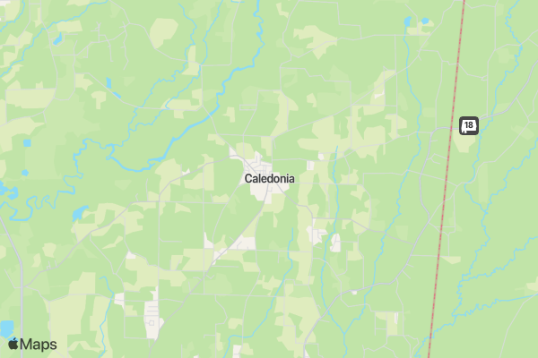 Caledonia 5K Believe in Belize location map image