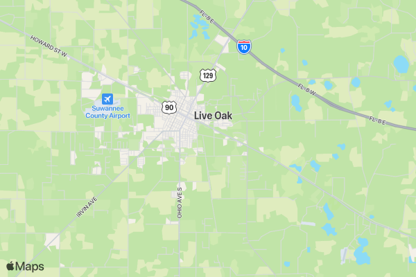 Callie Jordan Mission Fund 5K location map image