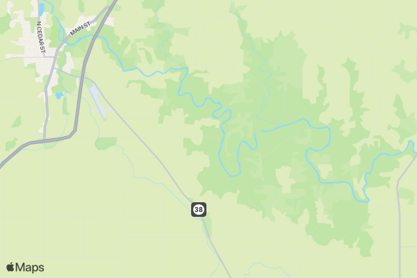 Camp Courageous Sprint Triathlon location map image