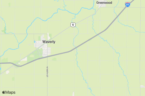 Camp Creek 5K location map image