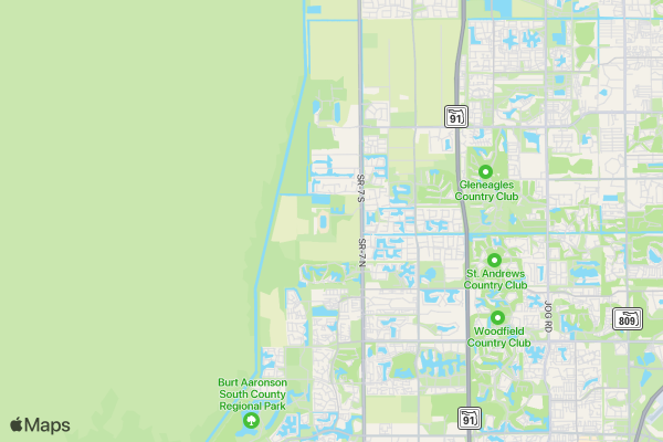 Camp Patriot 4th of July Fun Run - Delray Beach, FL location map image