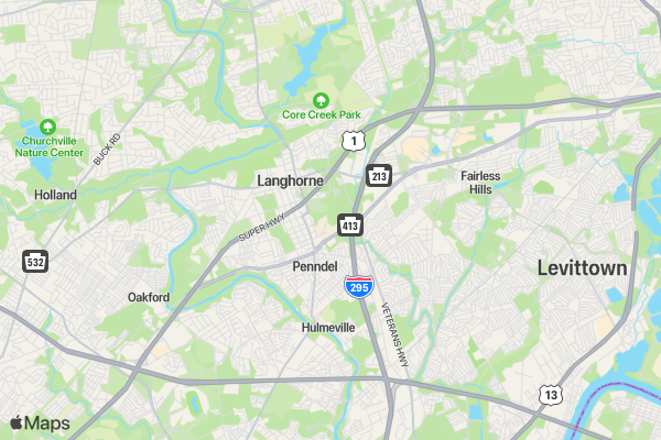 Candy Cane 5K location map image