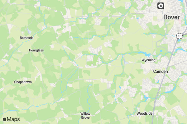 Cards for Cancer location map image