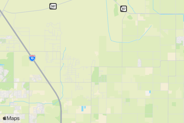 Casa Grande 5K & Half Marathon Race/Walk location map image