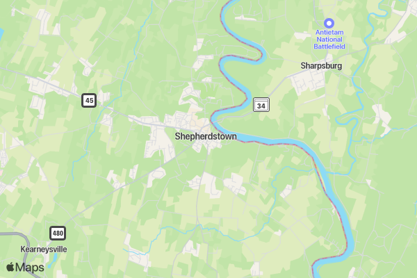CASA River Century Ride location map image