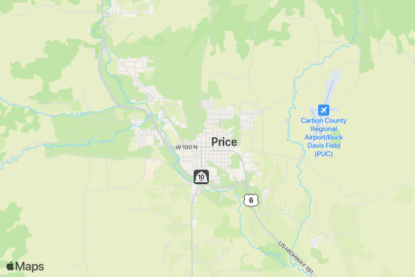 Castle Country Century location map image