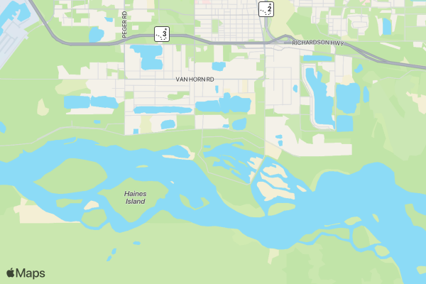 Catch a Parkie-Pine Family Fun Run location map image