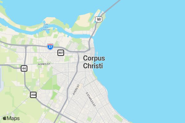 CCRR South Texas Turkey Chase 5K Championship location map image