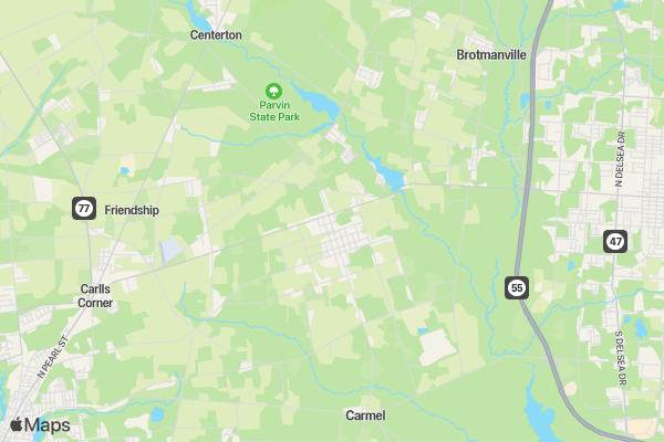 CCTEC 5k TREK location map image