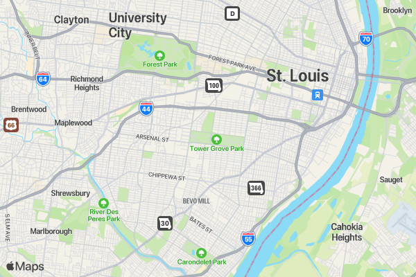 CDM Mind and Body 5K location map image